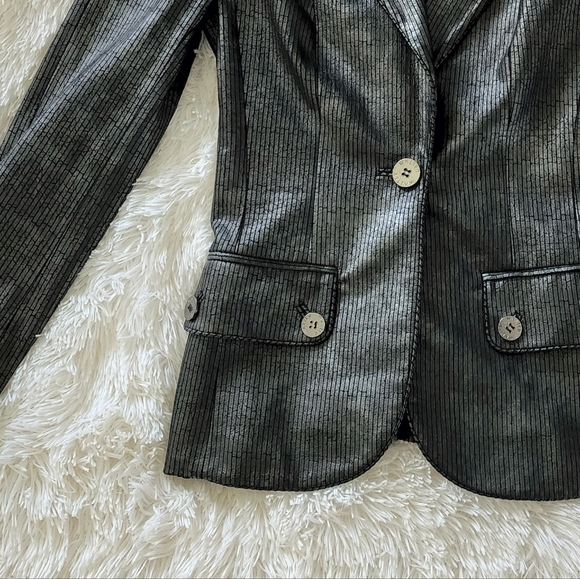 Walter Black Vegan Leather Jacket/ Blazer, S2z 0 (Hot!!!) - Picture 12 of 16